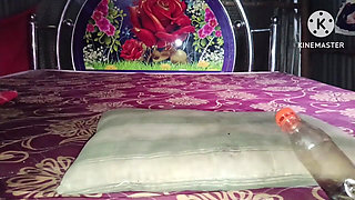 Desi Housewife Oiled up and Ball Fucked