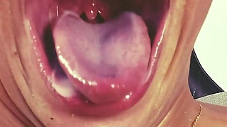 Obeying my master's orders by smoking and sucking cock
