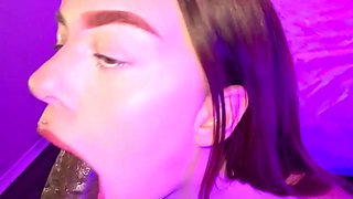 TheLatBarbie Tattoo Babe Gets Plowed By BBC In Fishnet
