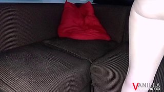 White Slut Bounces on BBC