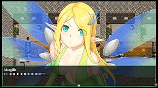 Torrid demon babe with inverted nipples in Succubus Covenant hentai game