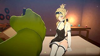 Hentai big tits, thalia, thai massage