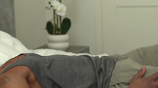 Athletic Ebony Slut Gets Creampied