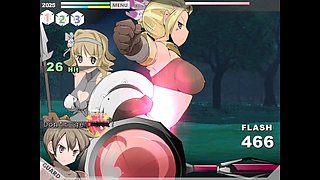 Thighjob domination with mind control in a video game session