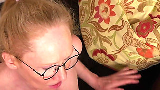 Skinny Granny Rough POV Stretched by a Big Cock
