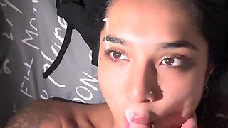 I Cum on the Face of My Asian Girlfriend with Huge Tits - Yasmina Khan and Brady Bud