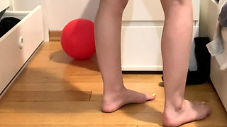 MILF Pee Desperation POV Pissing Woman