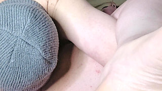 New German BBW xMaskedMomWifex Gives Footjob And Gets Licked And Fingered For It
