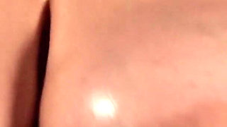 Big Natural Breasts in Oil