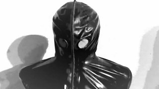 Bdsm action with masked girl