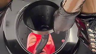 Slave Is Used as a Toilet and Cumdump