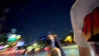 Mall pickup of tiny Thai teen beauty