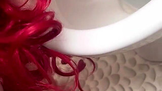 Pegging with Your Head in the Toilet