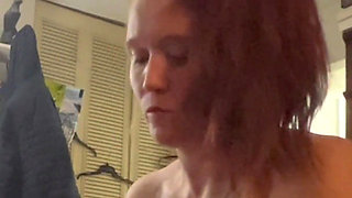 Red Headed Street Ho Excited to Make Her First Porn!!
