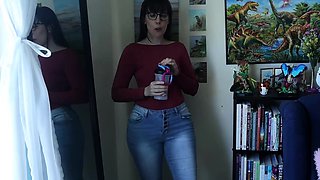 Cute blonde amateur webcam teen masturbating