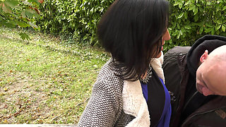 French Brunette Anal-yzed 5808