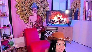 Babe brunette pornstar riding dick