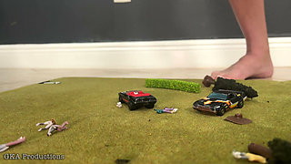 Giantess Step-mom Discovers Tiny Party - Nikki Brooks Crush & Dom POV