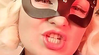 Compilation: Sexy Curvy Blonde MILF - Strap-on POV Femdom Point of View Video