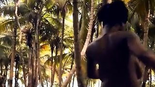 Public Flashing Of Big Natural Tits In The Moment Of Escape