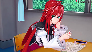 Rias Gremory Invites Me to Have Sex After Class - Dxd Ntr Madness