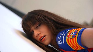 Brunette Solo Webcam Masturbation