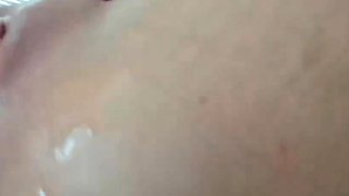 Amateur blond girl with big boobs getting fucked