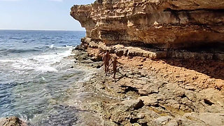 Divers Watching Us Fuck at the Beach Give Us Some Help