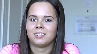 Brittney Babe In A Brutal Anal Casting Sex Tape with
