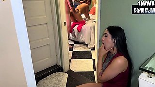 Cuckold husband nails other doll while milf wife