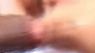 Brunette Babe in Hot Threesome