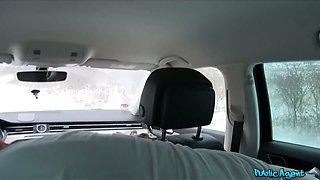 Public agent - super-sexy german 20 yr old redhead screwed in my car