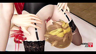 Hs Dxd Hentai - Rias Gremory Having Sex From Behind - Japanese Asian Manga Anime Cartoon Game Porn Video Animation