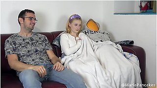 Innocent Stepsis Gets Ass Fucked By Older Stepbro Infront Of Her Boyfriend. Atm Facial