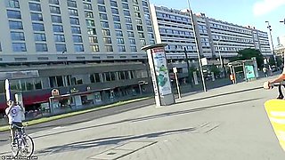 Nude Jenny In Berlin - Public Nudity Porn