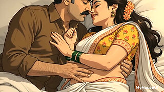 Indian Villege Women Romantic Video in Their Home Cartoon Video