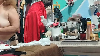 Mother in lingerie 2