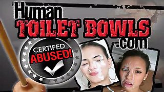 Paris human toilet bowls: Blowjob, Anal  Cumshot Porn