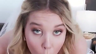 Stunning Bride Sophia Sterling Fucks Her Wedding Photographer Before the Ceremony