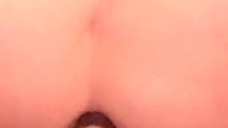 Riding My Son in Laws Fat Dick with My Pussy and Asshole