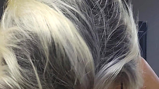 GILF Sucking and Talking