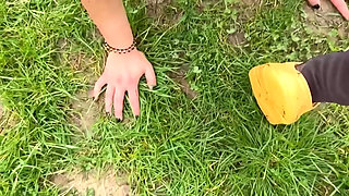 Outdoor Humiliation for My Sissy Puppy