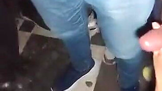 Shared Slut Hotwife with Strangers in a Public Adult Theater: Gangbang, Blowbang, Bukkake, and Internal Anal Creampie