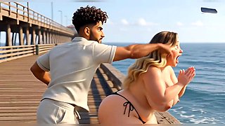 Blonde ASMR Cowgirl Trap Mode On
