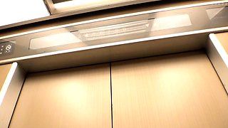 Lovely Asian double blowjob and sex