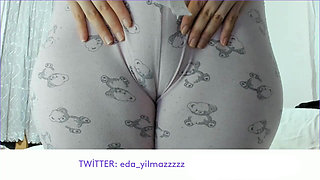 Camel Toe- Masturbation in Pajamas- Turkish Porn- Turkish MILF