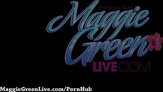 Maggie Green - masturbation action