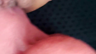 In the Car I Stop in a Parking Lot to Dildo My Pussy Like a Whore at the Risk of Being Surprised by Strangers