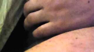 Sexy and hot step mom gives step son a perfect handjob before bed time