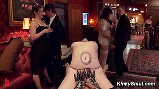 Two Brunettes One Big Dick Brunch Time